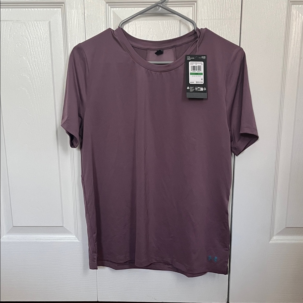 Under Armour Women’s Short Sleeve Tee in Plum